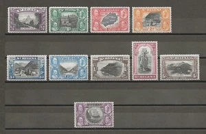 ST HELENA 1934 SG 114/123 MINT - Picture 1 of 2