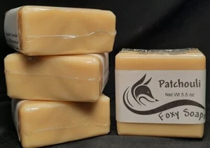 Patchouli All Natural Homemade Soap - Picture 1 of 3