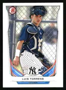 Luis Torrens 2014 Bowman Draft #TP-55  Baseball Card - Picture 1 of 2