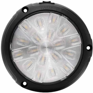 18 LED Interior Dome Light W/ Matte Black Housing & 6 Color Option - Picture 1 of 3