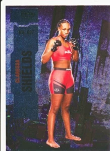CLARESSA SHIELDS #37 2022 Skybox Metal Universe Champions MMA - Picture 1 of 2