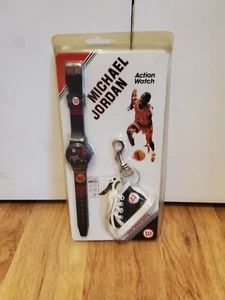 Michael Jordan Sneaker/Keychain & Action Watch - Picture 1 of 3