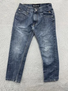 English Laundry Jeans Boys 8 Straight Blue Denim Distressed Stylish Pockets - Picture 1 of 8