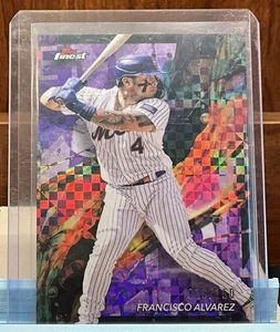 Francisco Alvarez -2024 Topps Finest - Purple Xfractor #26/150 - Bild 1 von 1