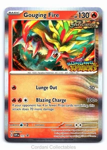 Gouging Fire SVP151 - SV Black Star Promo - Prerelease Pokemon Card - Near Mint - Picture 1 of 2