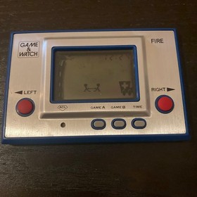 gamewatch Nintendo Game Watch Fire Japan