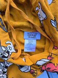 Looney Tunes Jerry Leigh Hoddie Buggs Bunny And Friends Size Youth Large - Picture 1 of 4