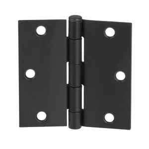 18 Pack Black Door Hinges for Doors, 3.5 x 3.5 Inch Matte Black Interior Door... - Picture 1 of 7