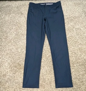 Johnnie O Cross Country Prep-Formance Pantalon Homme 32x32 Bleu Marine Stretch Chino - Photo 1/7
