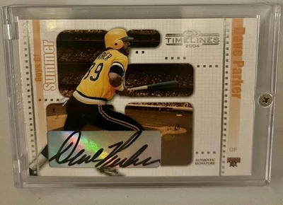 Donruss Timelines 2004 - Boys of Summer Dave Parker #10 autógrafos (AU) Foto 1 de 2