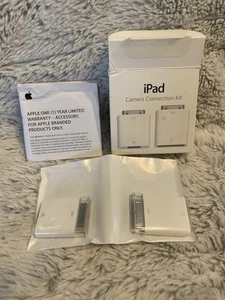 Authentic Apple Ipad Camera Connection Kit MC531ZM/A Models A1362 & A1358 - Picture 1 of 4