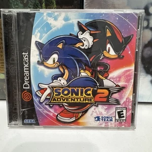Sonic Adventure 2 (Dreamcast) CIB COMPLETE~ Sega DC 2001 Epic 3D Platformer - Picture 1 of 10