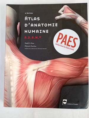 livre ATLAS D' ANATOMIE   HUMAINE  2eme  edition  - Photo 1/4