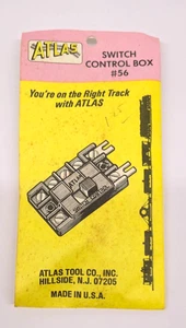 Atlas Switch Control Box #56 HO Scale Brand New, Sealed in packaging - Picture 1 of 2
