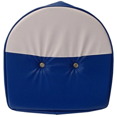 Capa de assento para trator inferior azul e branca T295BW One nova compatível com Ford - Imagem 1 de 4