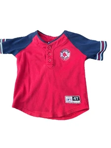 Boston Red Sox Jersey 4T Vintage Genuine Merchandise - Picture 1 of 9