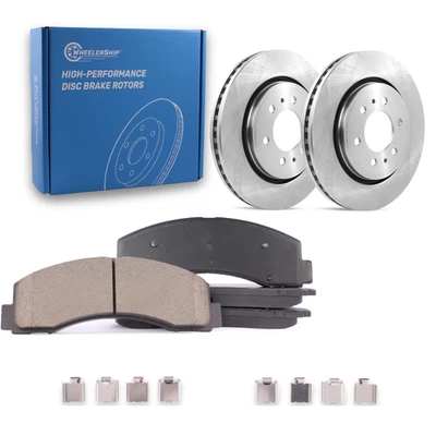 Front Brake Pad and Rotor Kit for Ford F-150 Expedition Lincoln Navigator - Image 1 of 3