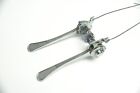 VINTAGE HURET BICYCLE STEEL 22.2 MM QUILL STEM 100 MM FRICTION SHIFTERS