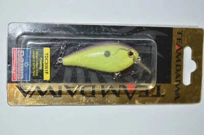 Team Daiwa Bass Squarebill 3/8 OZ 2 1/4" Crankbait Mesa Sábalo de Roca Foto 1 de 4