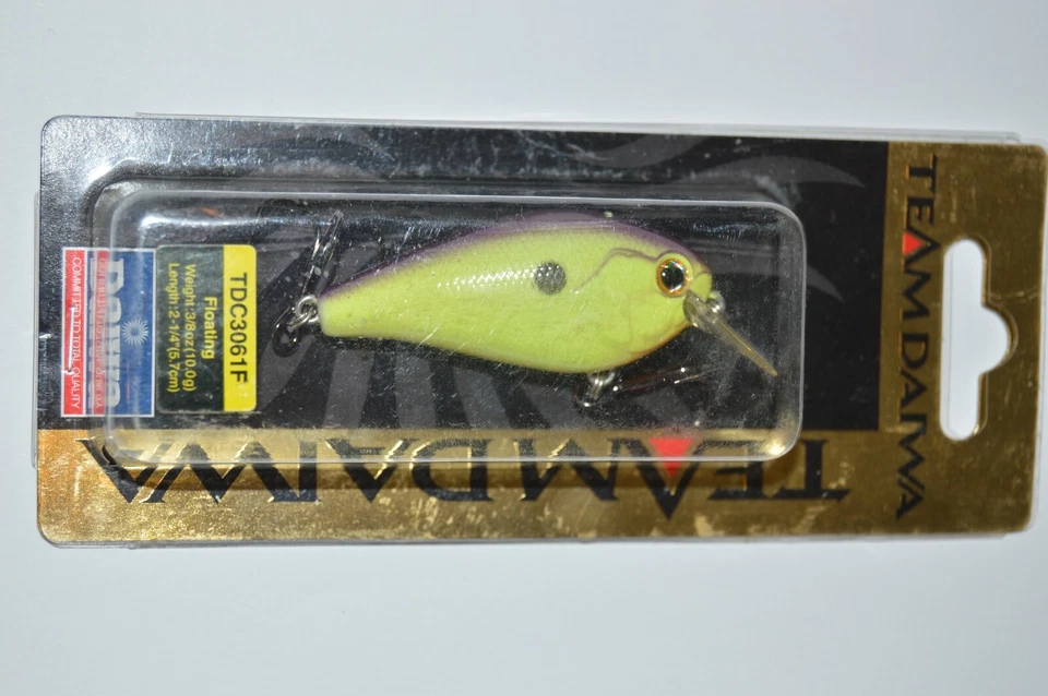 Team Daiwa Discontinued Floating Japan Lure TDC3061F14 in Color Table Rock Shad
