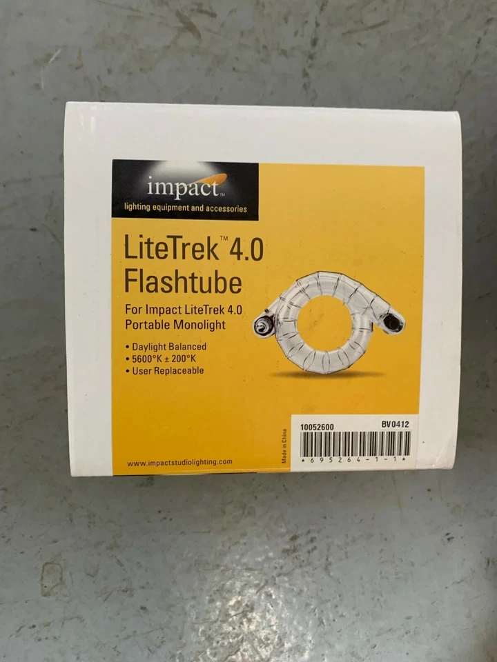 Nuevo tubo flash IMPACT para Impact LITETREK 4.0 5600 K  Foto 1 de 1