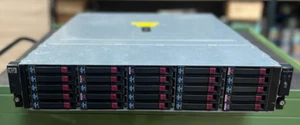 HP AJ941-63002 D2700 StorageWorks Drive Enclosure l 2x1TB HDD 2xControllers 2PSU - Picture 1 of 6