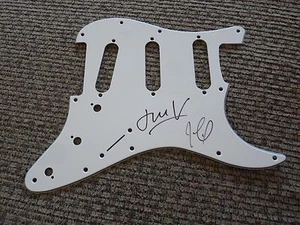 Golpeador de guitarra autografiado firmado por Maroon 5 James & Jesse garantizado #1 - Imagen 1 de 2