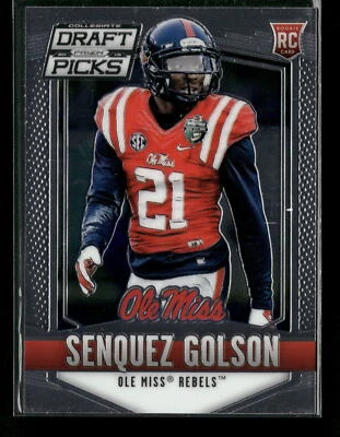 Senquez Golson 2015 Panini Prizm Collegiate Draft Picks #237 - Image 1 of 2
