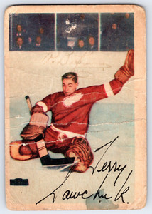 TERRY SAWCHUK 1953-54 PARKHURST NO 46  POOR    34147