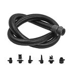 Inflatable Hose Adaptor For 20PSI Kayak Inflatable Air Hose Black High Quality