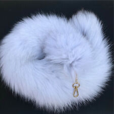 70cm/27.5" Real Fox Fur Tail Keychain Bag Charm Cosplay Toys Bag Furry Pendant