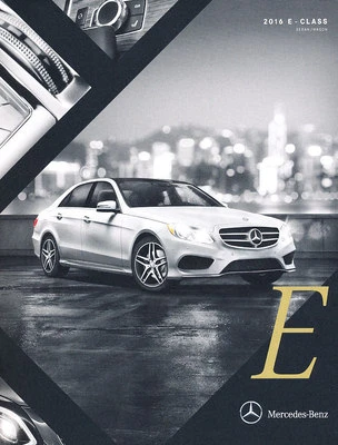 2016 Mercedes Benz E250 E350 E400 E63 AMG 26-page New Car Brochure Catalog Foto 1 de 4
