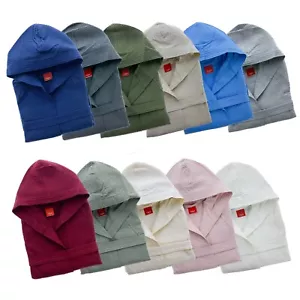 Accappatoio Gabel nido d'ape puro cotone uomo donna taglia S M L XL XXL - Imagen 1 de 78