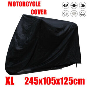 M Motocicleta garaje cubierta para 2 bicicletas lona cobertora cubierta de bicicleta plegable