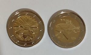 #RM# 2x 2 EUROS CONMEMORATIVOS MALTA 2025 - BUEY + TEMPLO MDINA - Imagen 1 de 2