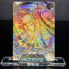 Minato The Beautiful Super Rare NR-MR-009 Naruto Kayou Card With Premium Sleeve