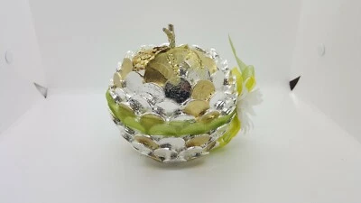 SCULTURA IN ARGENTO 925 MELA MONETE ACCA ARGENTERIE AR 975 MM (0101) VP 88 - 10% - Immagine 1 di 4