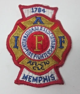 MEMPHIS Tennessee TN Fire Department IAF PATCH rare old firefighter fighter - Picture 1 of 2