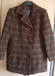 Vintage Welsh Woolens Tapestry Wool Coat ECLIPSE 60's/70's Fits UK 14 - Picture 1 of 10