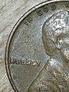 1949 S Error Wheat Penny "RT" In Liberty - Picture 1 of 4