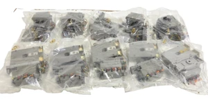 LOT OF 10- TII ATT.100086864 AB Jack Modules Grey NEW - Picture 1 of 5