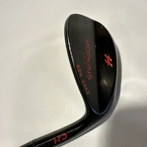 Hopkins Golf CJ 1 Ron Zack’s Wedge Red Black Hi Rev Steel Mens RH - Picture 1 of 11