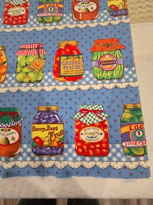 Vintage Print 1993 Concord Canning Jars by Sharon Kessler (45"x31.5-30") - Image 1 of 4