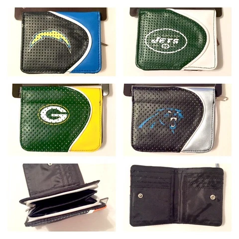 Officially Licensed Perf-ect Perfect Snap Zipper Bi-fold Wallet Cover