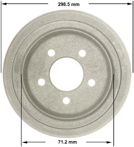 Bendix PDR0810 BENDIX 制动鼓 适用于精选 91-09 福特马自达型号 — 第 1/4 张图片