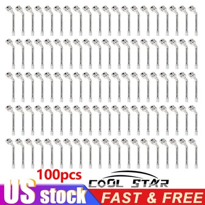 100 PCS TR545D Truck Tire Valve Stems For 22.5 & 24.5 Alcoa Aluminum - Image 1 of 4