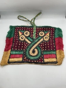 Bolso de colección años 60 del Bamessing Meta people of Camerún Rafia - Imagen 1 de 7