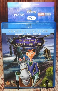 The Adventures of Ichabod and Mr. Toad Disney Blu-Ray + DVD + valid Digital Copy - Imagen 1 de 17