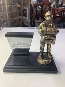 Vietnam War Paratrooper Bronze Statue Army Military Airborne Full Dressed Adward - Picture 1 of 21