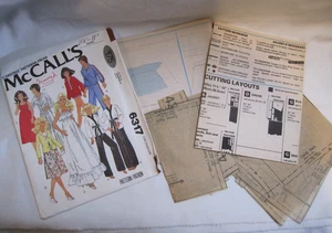 Muñecas de moda de colección 1978 McCall's 6317 Barbie, Ken patrón de costura 11,5" y 18" - Imagen 1 de 9